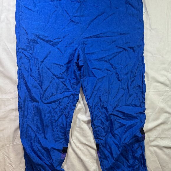 Vintage Esprit by Campus Nylon Track Pants with Ankle Zip, Size M - Picture 2 of 7